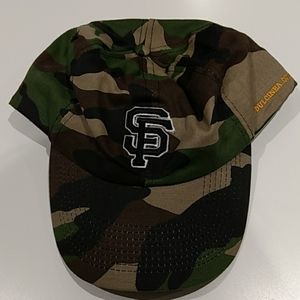 SF Giants Camo Print Cap (Unused)